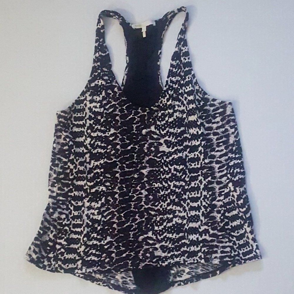 MAJE top, 100% cotton & silk, size 1, $35